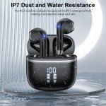 Bluetooth 5.4 Wireless Earbuds with Noise Cancelling