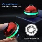 Glow-in-the-Dark Metal Fidget Spinner Toy