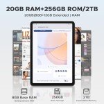 DOOGEE T36 12" Android Tablet with SIM Slots