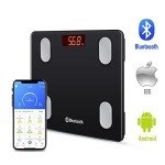 Smart Bluetooth Body Composition Scale with App