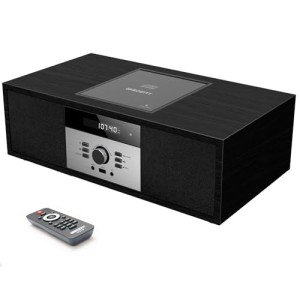 Bluetooth Retro CD Player System with USB & FM