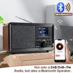 Portable Bluetooth DAB+ FM Dual Alarm Radio