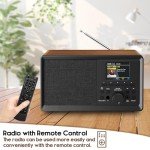 Portable Bluetooth DAB+ FM Dual Alarm Radio