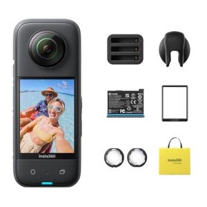 Insta360 X3 Waterproof 360° Action Camera Bundle