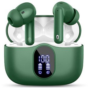 Bluetooth 5.3 Wireless Earbuds with Noise Cancelling