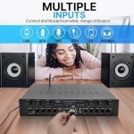 Pyle 600W Bluetooth Karaoke Mini Amplifier