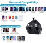 Samsung Fast Charger Plug & Cable - 2 Pack