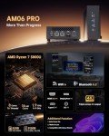 ACEMAGICIAN AM06 Pro Mini PC, Ryzen 7, 32GB RAM