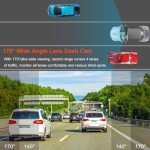 1080P Dual Dash Cam with Night Vision & G-sensor