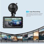 1080P Dual Dash Cam with Night Vision & G-sensor