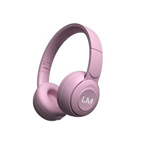 Louise & Mann Pink Bluetooth Headphones with Microphone