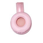 Louise & Mann Pink Bluetooth Headphones with Microphone