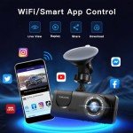 TOPGOOSE 3-Channel FHD 1080P Dash Cam Bundle