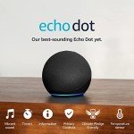 Echo Dot 5th Gen Smart Speaker with Alexa - Charcoal