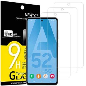 Samsung Galaxy A52 Tempered Glass Screen Protector 3 Pack