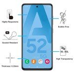 Samsung Galaxy A52 Tempered Glass Screen Protector 3 Pack
