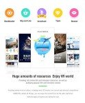 Mobile VR Glasses with Remote Control for iPhone & Android
