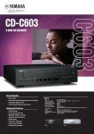 Yamaha CDC603 5-Disc CD Changer in Black