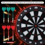 Kids' Safe 16-Inch Soft Tip Dartboard Set