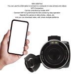 4K HD Video Camera with 18X Zoom and WiFi