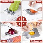 Ourokhome 8-Blade Vegetable Chopper and Slicer