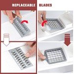 Ourokhome 8-Blade Vegetable Chopper and Slicer