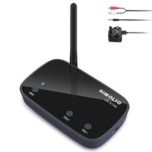SIMOLIO Long Range Bluetooth Audio Receiver Adapter