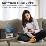 SIMOLIO Long Range Bluetooth Audio Receiver Adapter