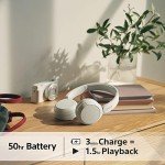 Sony WH-CH520 Bluetooth Headphones - 50 Hour Battery
