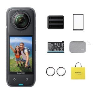 Insta360 X4 8K Waterproof 360 Action Camera Bundle