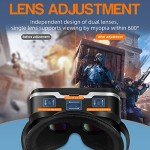 FIYAPOO 3D VR Glasses with Headset for Smartphones