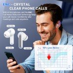 Bluetooth 5.3 Wireless Earbuds with Noise Cancelling