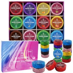 24 Pack Aromatherapy Shower Steamers for Relaxation