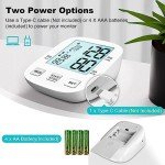 Digital Blood Pressure Monitor with Adjustable Cuff