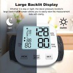 Digital Blood Pressure Monitor with Adjustable Cuff