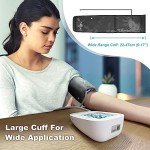 Digital Blood Pressure Monitor with Adjustable Cuff