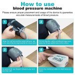 Digital Blood Pressure Monitor with Adjustable Cuff