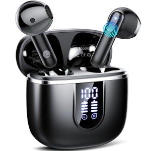Bluetooth 5.4 Wireless Earbuds with Noise Cancelling
