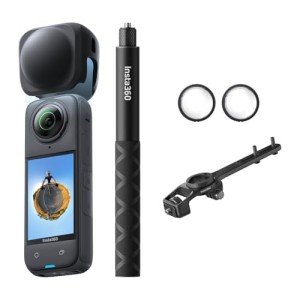 Insta360 X4 Waterproof 8K Cycling Camera Bundle