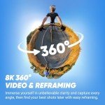 Insta360 X4 Waterproof 8K Cycling Camera Bundle
