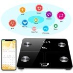 Smart Bluetooth Body Weight and Fat Scale