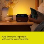 Bluetooth Wake-Up Light Clock Radio & Speaker