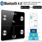 Smart Bluetooth Body Weight and Fat Scale