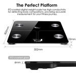 Smart Bluetooth Body Weight and Fat Scale
