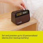 Bluetooth Wake-Up Light Clock Radio & Speaker