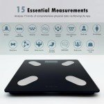 NUTRI FIT Smart Body Composition Scale - Black