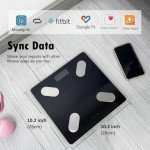 NUTRI FIT Smart Body Composition Scale - Black