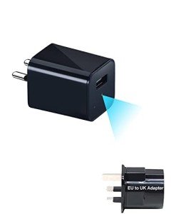 Mini Hidden Camera USB Charger with Motion Detection