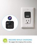 Mini Hidden Camera USB Charger with Motion Detection