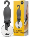 OTOTO Cat Pizza Cutter Wheel - Fun Kitchen Gadget